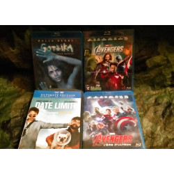 Avengers
Avengers l'ère d'Ultron
Date Limite
Gothica
Pack Robert Downey Jr 6 Films Blu-ray + 1 DVD