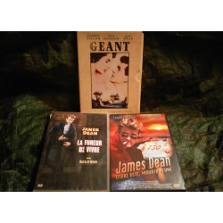 Géant 
La Fureur de Vivre
James Dean Vivre Vite, Mourir Jeune
Pack James Dean 3 Films 4 DVD