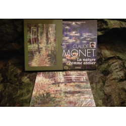 Les Cent Chefs-d’œuvre de... Claude Monet la Nature comme Atelier - Livre 123 Pages éditions Atlas + Puzzle